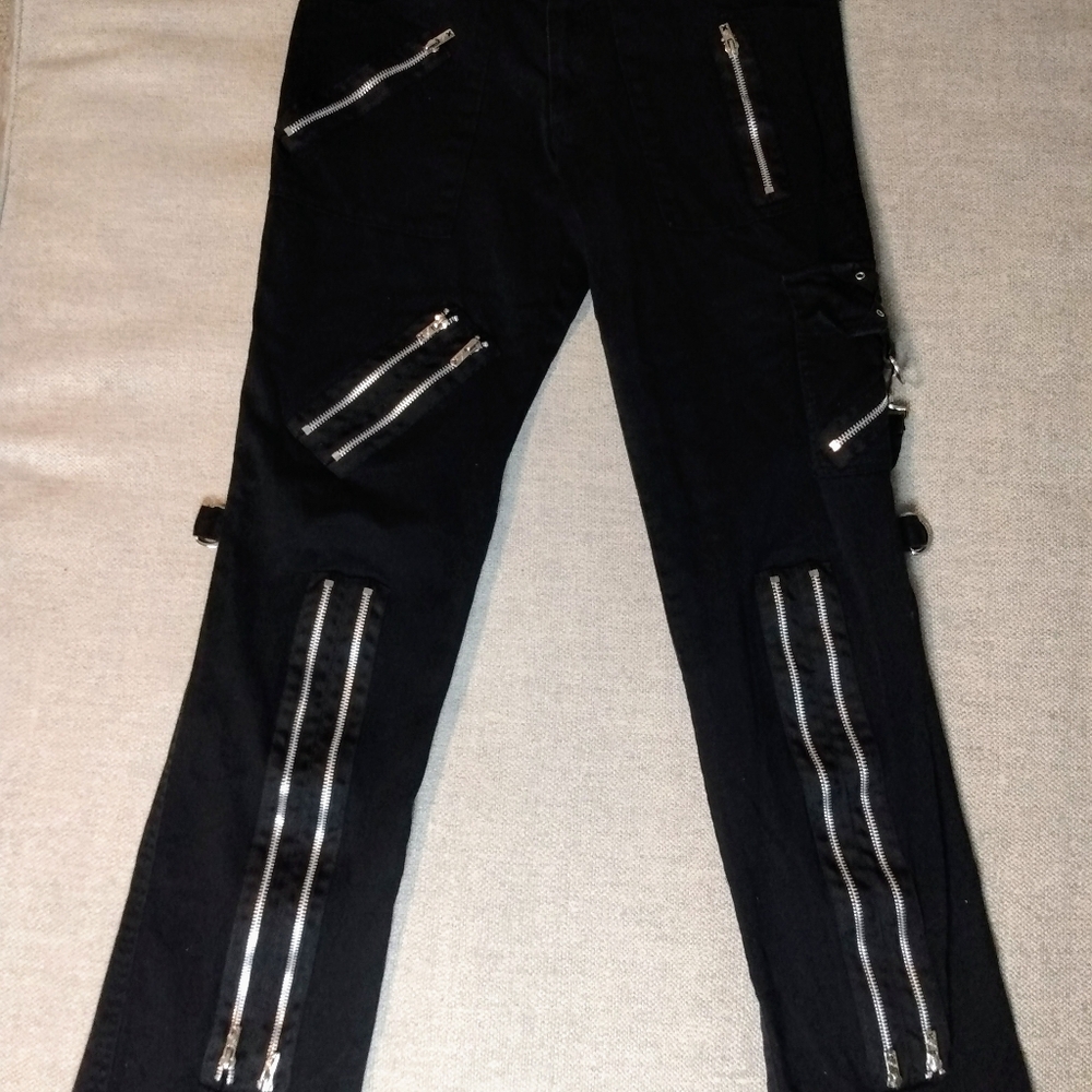 TRIPP nyc size 30 black pants goth emo punk